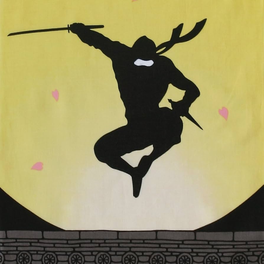 Amazon|Samurai market 前田染工 大和絵 てぬぐい 月光忍者|手ぬぐい Amazon|Samurai market 前田染工 大和絵 てぬぐい 月光忍者|手ぬぐい